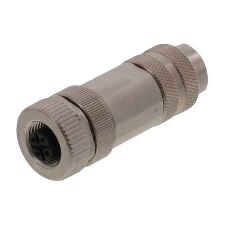 Molex FA M12 4P AC FE STR SCR SHLD 1200710033